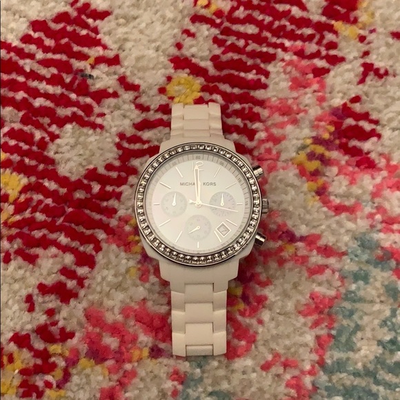 Michael Kors Accessories - White Michael Kors Watch Michael Kors Accessories - White Michael Kors Watch